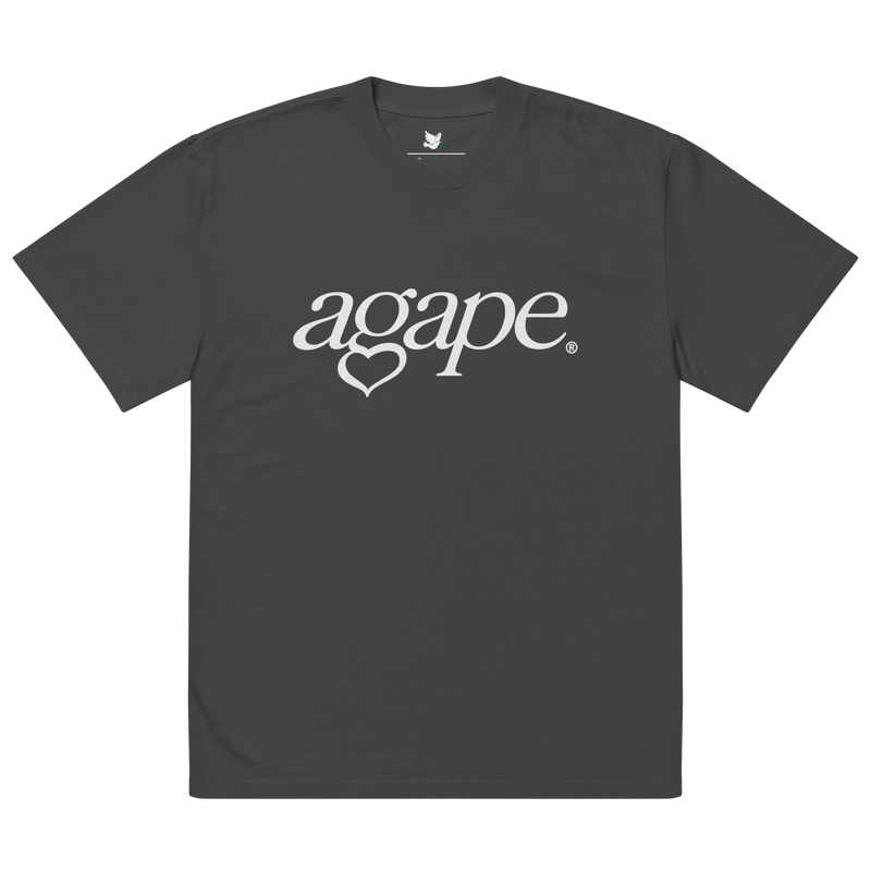Agápē Signature Unisex Oversized t-shirt