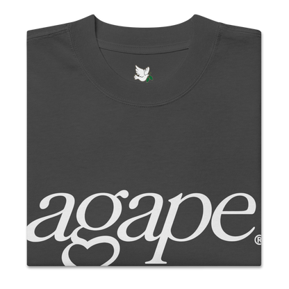 Agápē Signature Unisex Oversized t-shirt