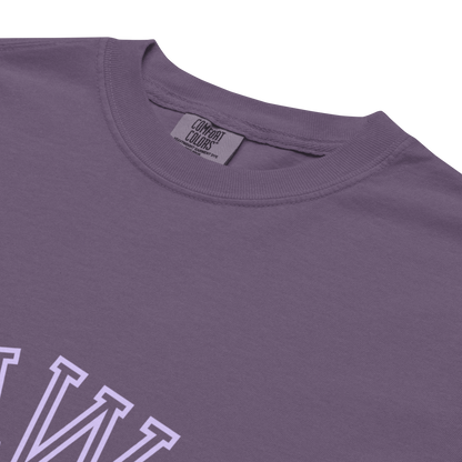 YHWH Lavender Unisex Heavyweight T-shirt