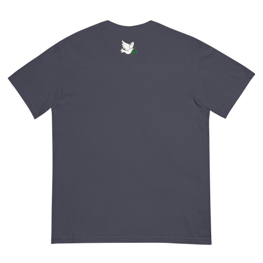 YHWH Navy Unisex Heavyweight T-shirt