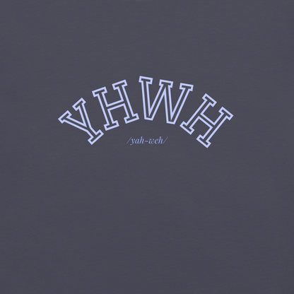 YHWH Navy Unisex Heavyweight T-shirt