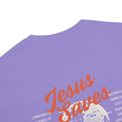 JESUS SAVES Revival Tour Unisex Heavyweight T-shirt