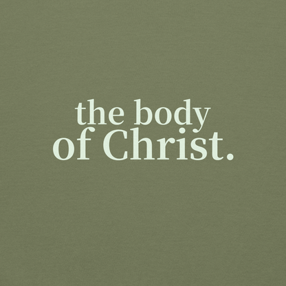 Member of the body of Christ Green Unisex Hoodie