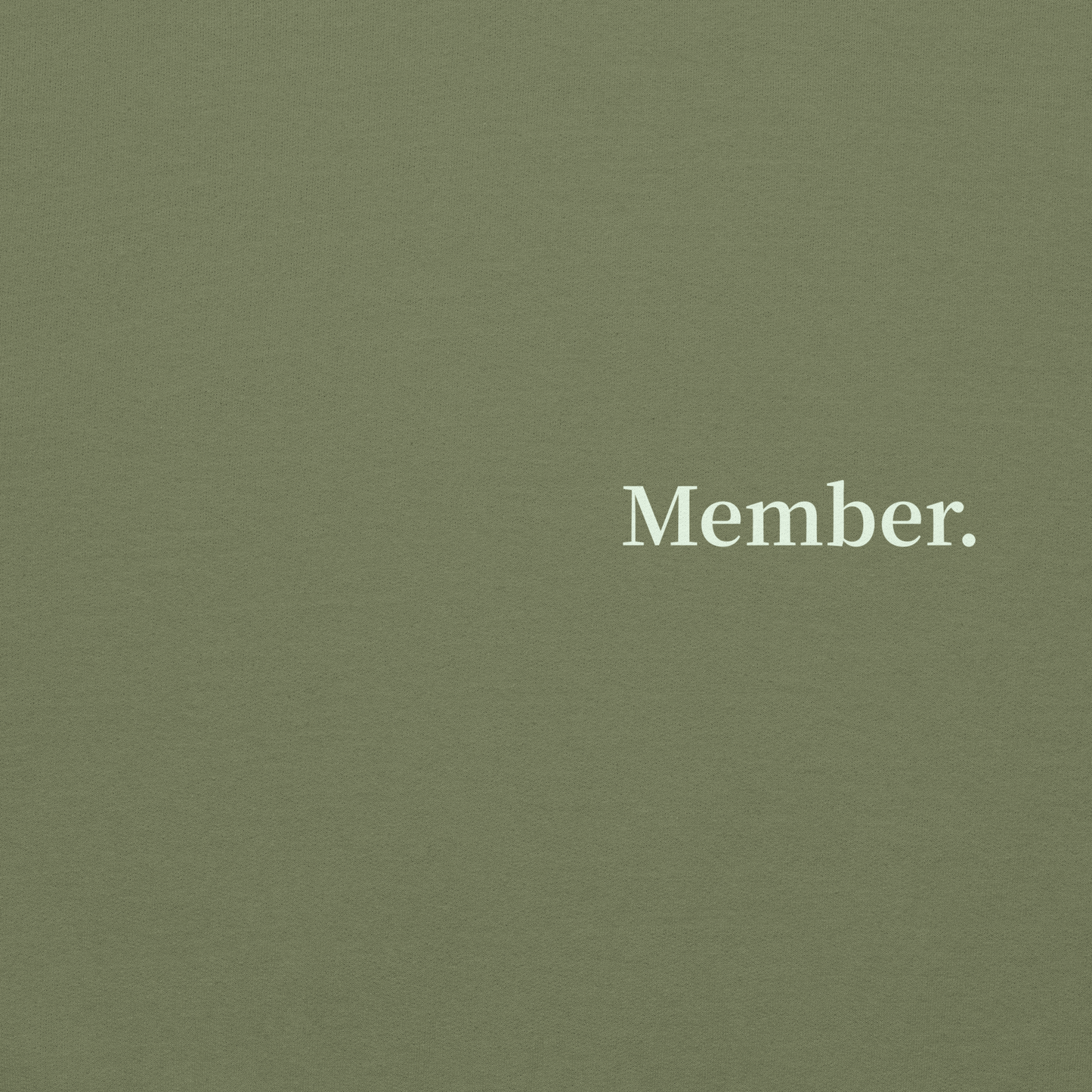 Member of the body of Christ Green Unisex Hoodie