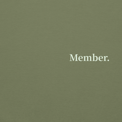 Member of the body of Christ Green Unisex Hoodie